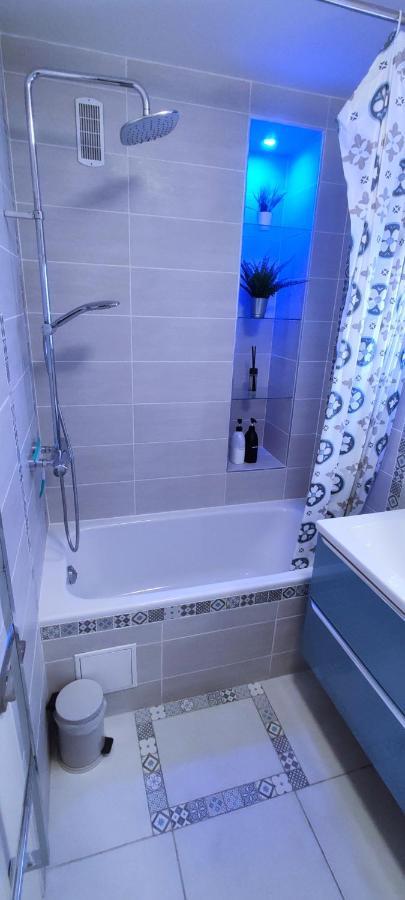 T4 Massy TGV: Spacious Family Apartment with Terrace Exterior photo